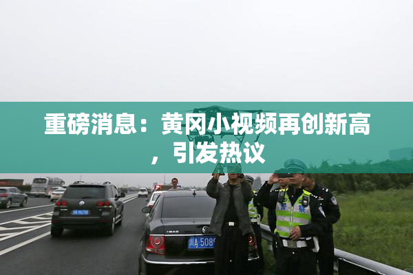 重磅消息：黄冈小视频再创新高，引发热议