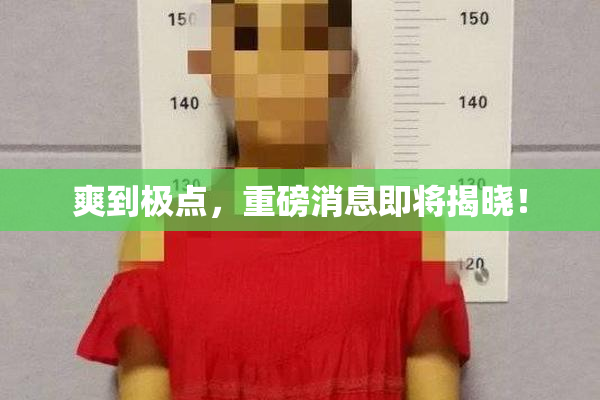 爽到极点，重磅消息即将揭晓！