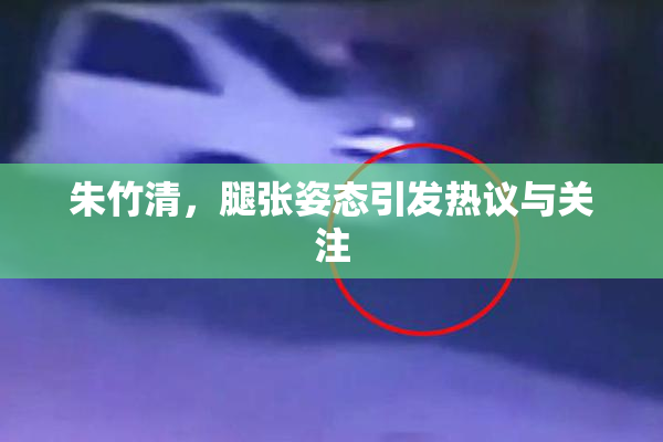 朱竹清，腿张姿态引发热议与关注