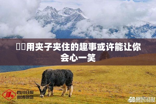 妺妺用夹子夹住的趣事或许能让你会心一笑