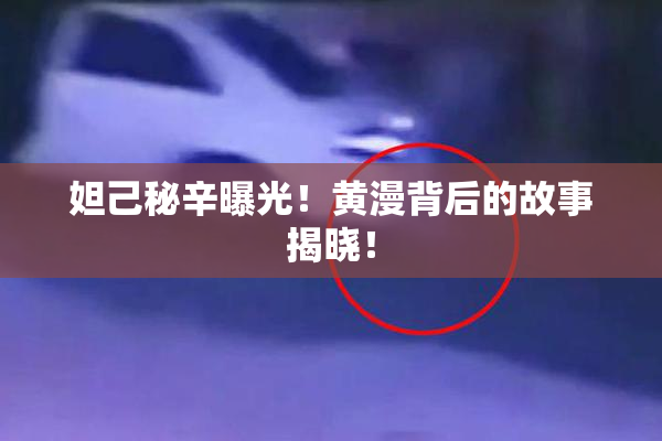 妲己秘辛曝光！黄漫背后的故事揭晓！