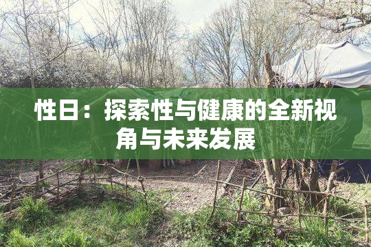 性日：探索性与健康的全新视角与未来发展