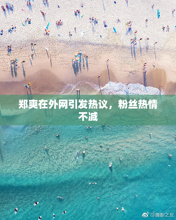 郑爽在外网引发热议，粉丝热情不减