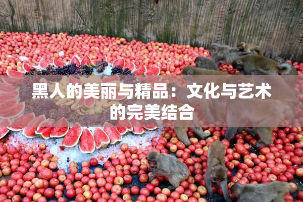 黑人的美丽与精品：文化与艺术的完美结合