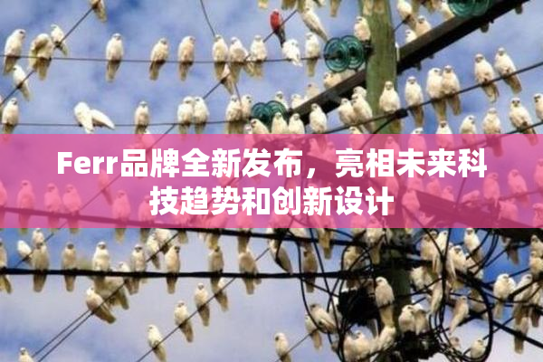 Ferr品牌全新发布，亮相未来科技趋势和创新设计