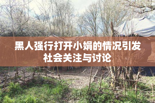 黑人强行打开小娟的情况引发社会关注与讨论