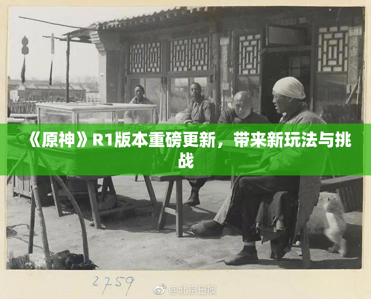 《原神》R1版本重磅更新，带来新玩法与挑战