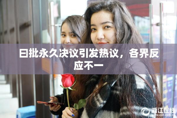 曰批永久决议引发热议，各界反应不一