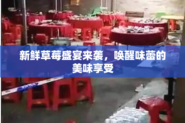 新鲜草莓盛宴来袭，唤醒味蕾的美味享受