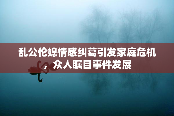 乱公伦媳情感纠葛引发家庭危机，众人瞩目事件发展
