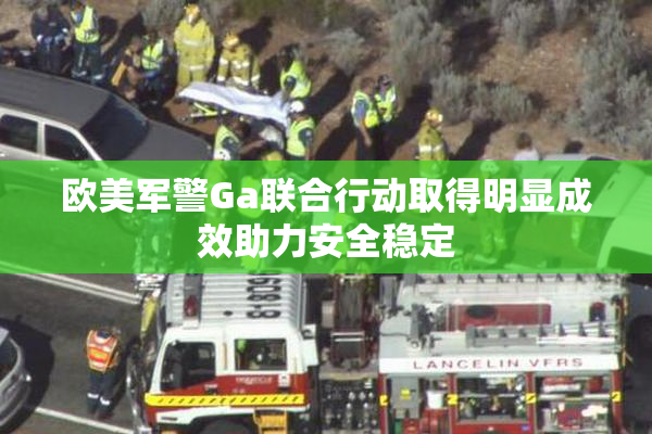 欧美军警Ga联合行动取得明显成效助力安全稳定