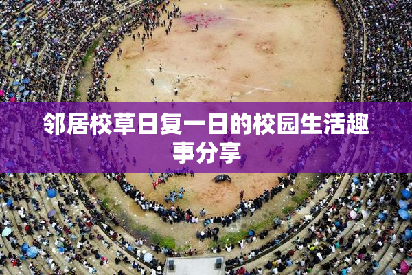 邻居校草日复一日的校园生活趣事分享