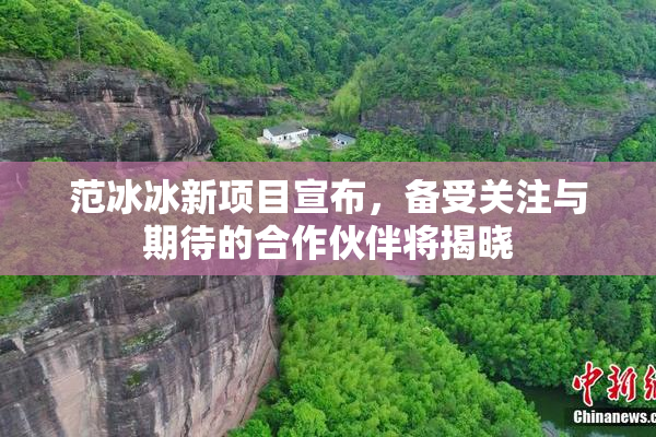 范冰冰新项目宣布，备受关注与期待的合作伙伴将揭晓