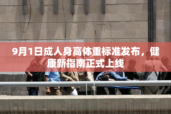 9月1日成人身高体重标准发布，健康新指南正式上线