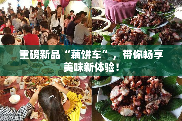 重磅新品“藕饼车”，带你畅享美味新体验！