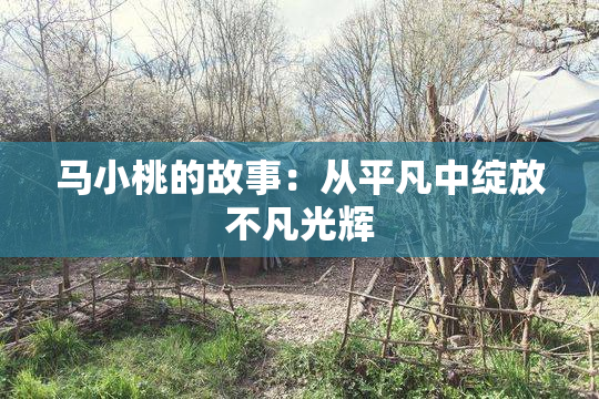 马小桃的故事：从平凡中绽放不凡光辉