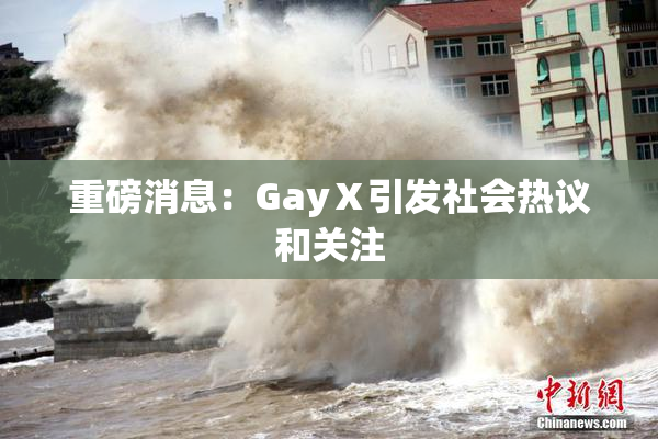 重磅消息：GayⅩ引发社会热议和关注