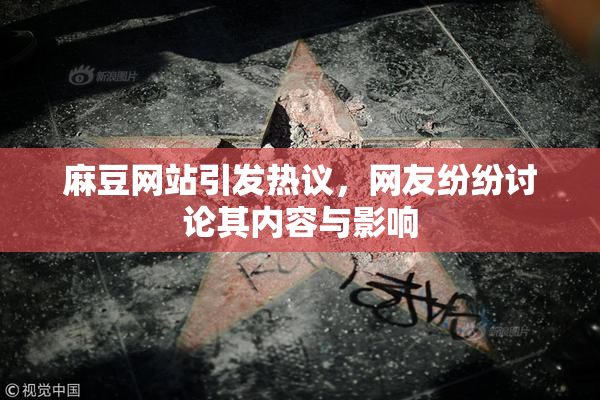 麻豆网站引发热议，网友纷纷讨论其内容与影响