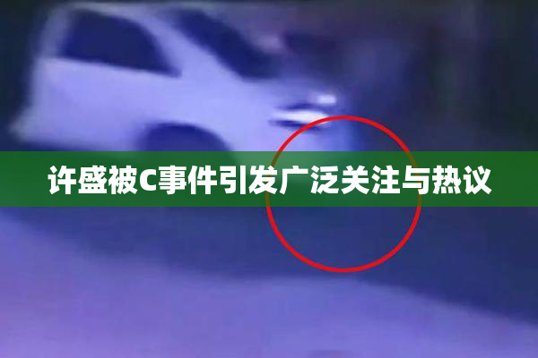 许盛被C事件引发广泛关注与热议