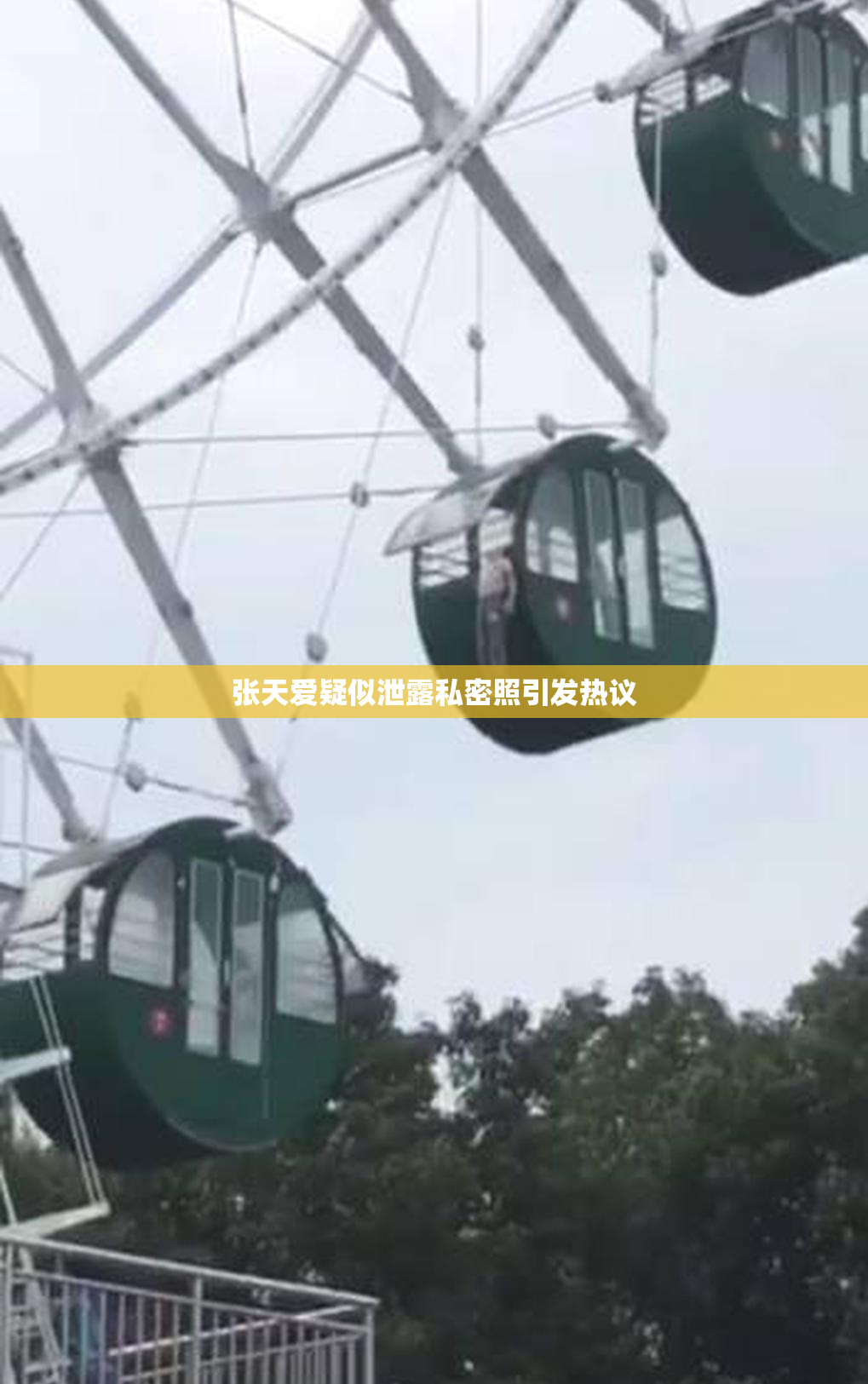 张天爱疑似泄露私密照引发热议