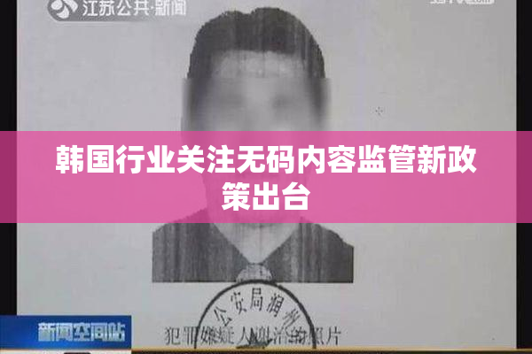 韩国行业关注无码内容监管新政策出台