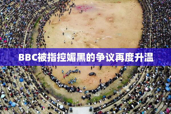 BBC被指控媚黑的争议再度升温