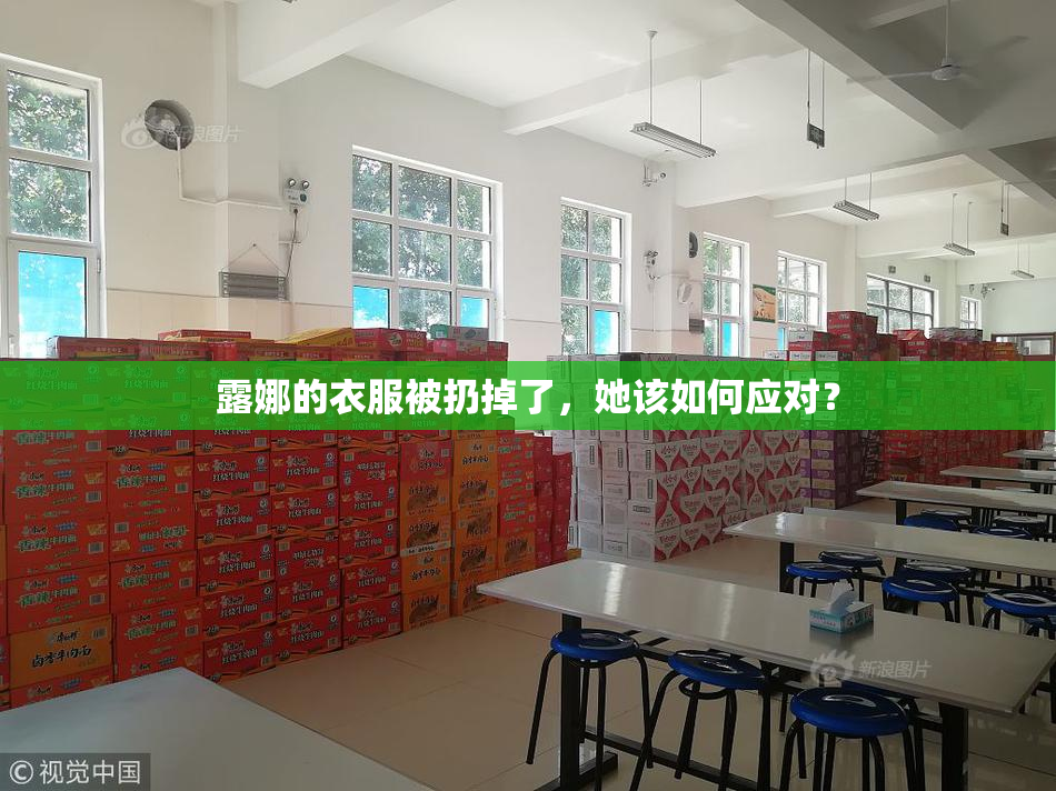 露娜的衣服被扔掉了，她该如何应对？