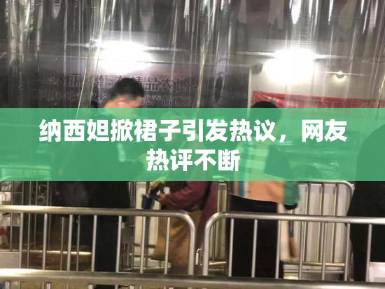 纳西妲掀裙子引发热议，网友热评不断