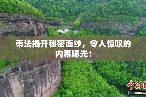 蒂法揭开秘密面纱，令人惊叹的内幕曝光！